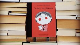 Billedbogen "Simone de Beauvoir" fra serien "Små mennesker, store drømme". Foto: Forlaget Albert på Instagram: https://www.instagram.com/forlaget_albert/