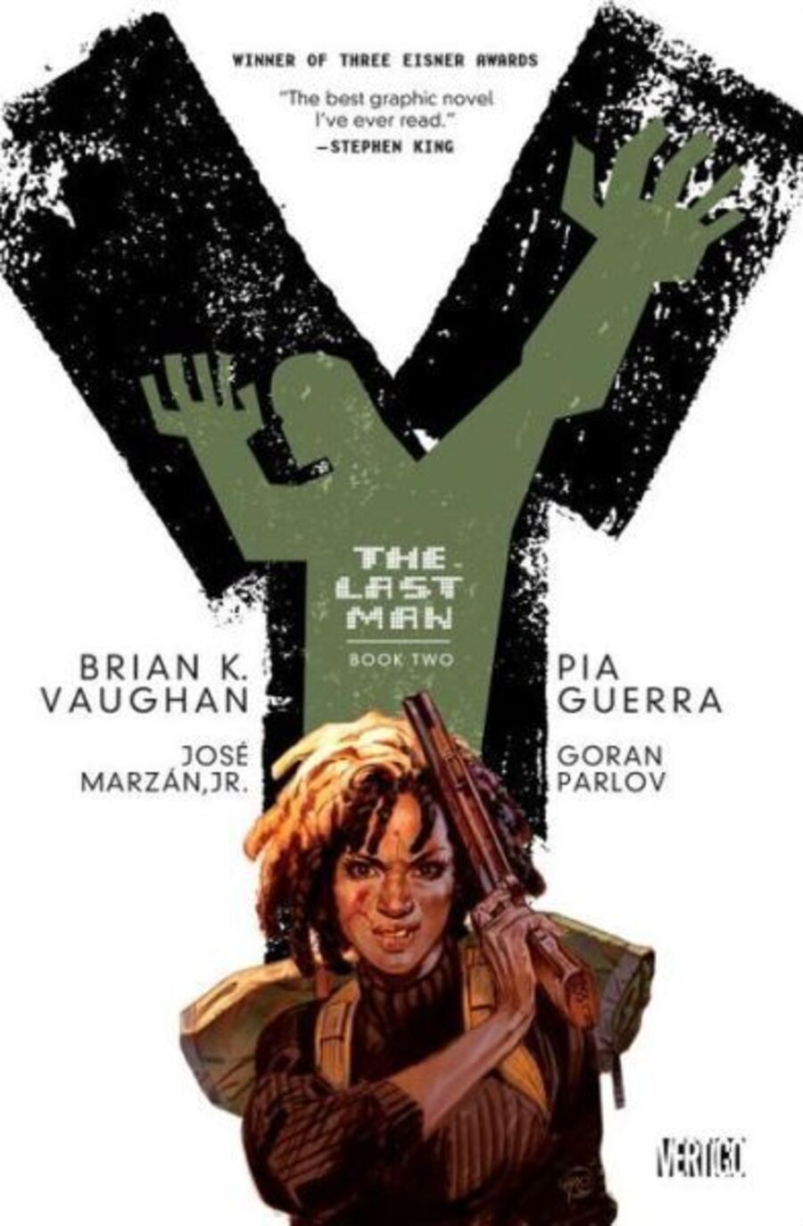 Agent 355 på forsiden af andet bind af "Y: The Last Man"